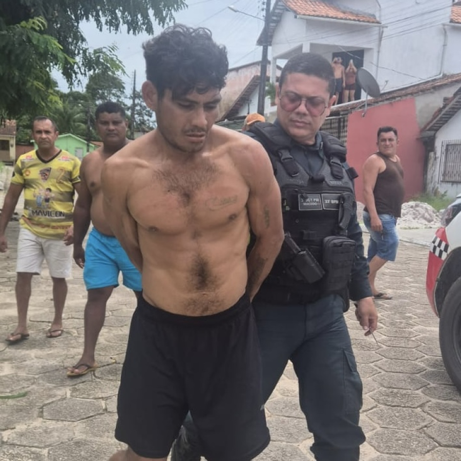 Homem é preso por diversos furtos em tracuateua após ação da polícia